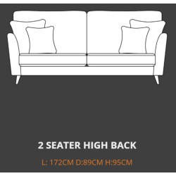 Audrey 2 Seater Sofa