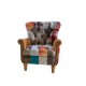 Isobel Patchwork Armchair