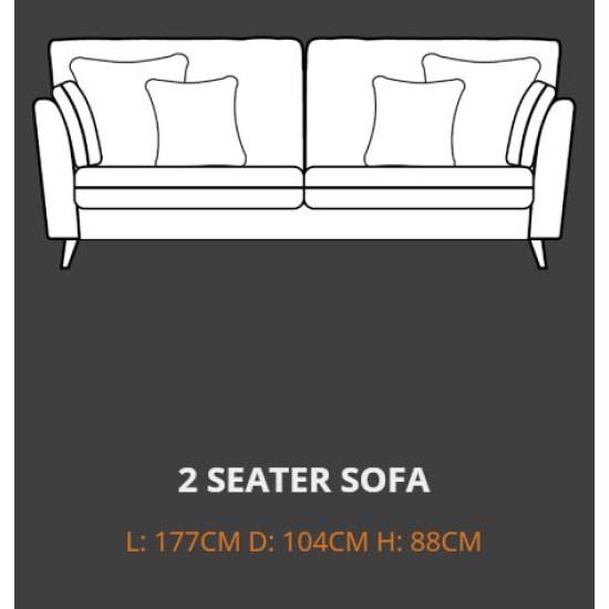 Lilly 2 Seater Sofa