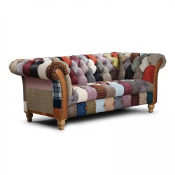 Isobel 2 Seater Patchwork Sofa 