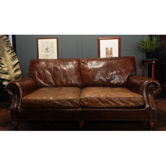 Hepburn 3 Seater Vintage Sofa