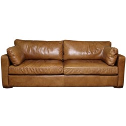 3 Seater Vintage Leather Sofa