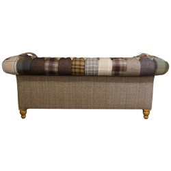 2 Seater Patchwork Sofa Vintage Item