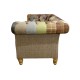 2 Seater Patchwork Sofa Vintage Item