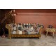 2 Seater Patchwork Sofa Vintage Item