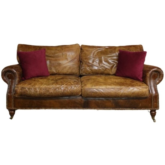 Timothy Oulton Halo Balmoral 3 Seater Vintage Sofa