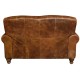 Highback Leather Sofa 2 Seater 