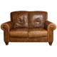 Highback Leather Sofa 2 Seater 