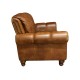 Highback Leather Sofa 2 Seater 