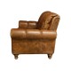 Highback Leather Sofa 2 Seater 