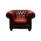 Oxblood Chesterfield Leather Armchair