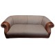 Tweed & Leather 3 Seater