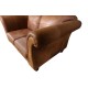 Tan Leather 2 Seater Sofa