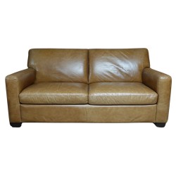 Vintage 2 Seater Leather Sofa