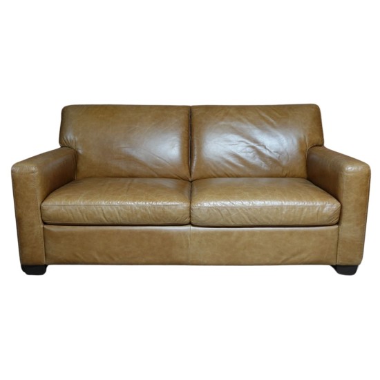 Vintage 2 Seater Leather Sofa